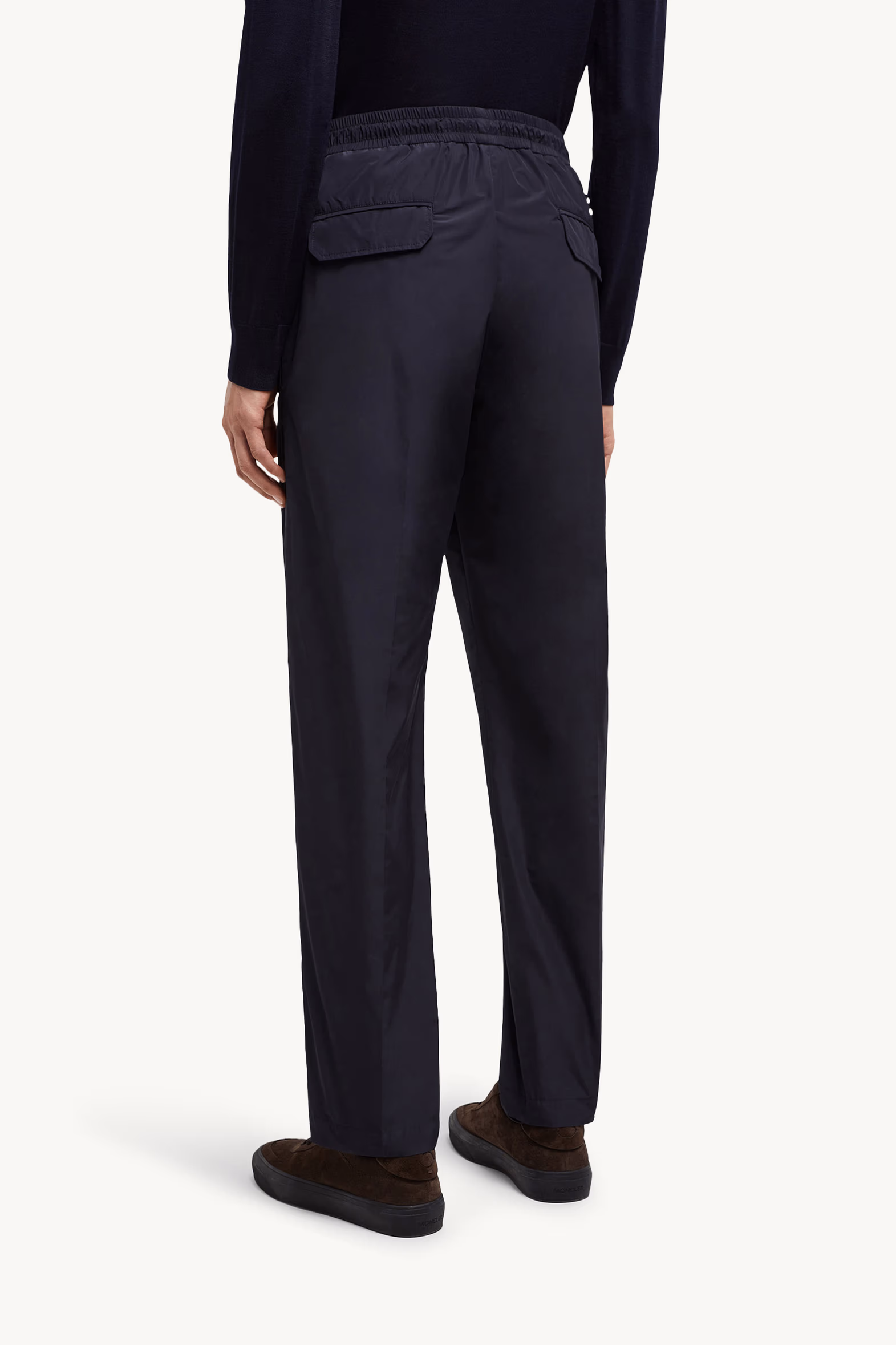 Water-Repellent Jogging Pants Blue Moncler 5
